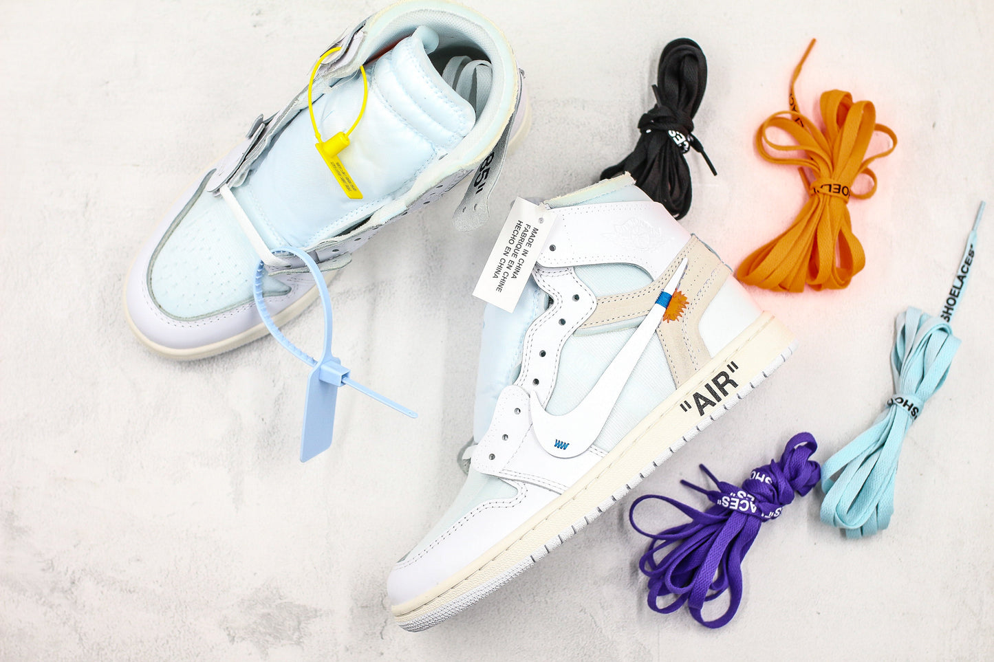 Nike Jordan 1 Retro High x Off White Weiß 
