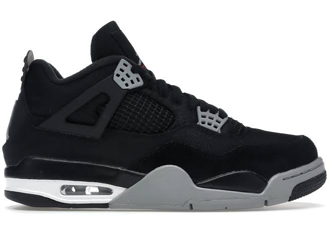 Jordan 4 Retro SE Black Canvas 