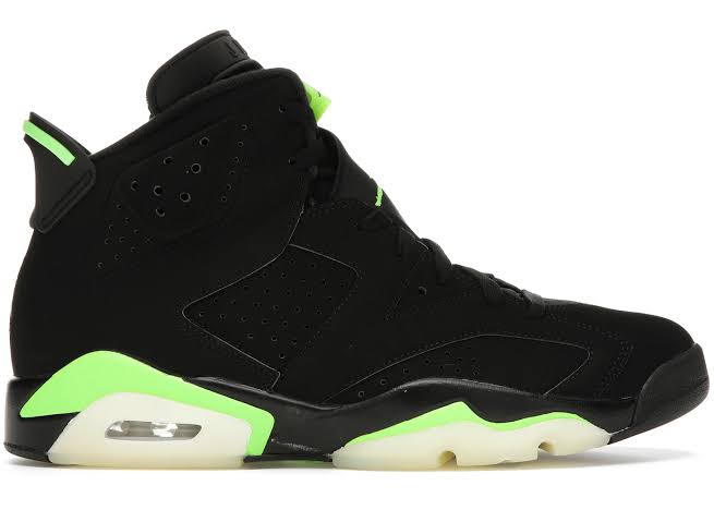 Jordan 6 Retro Elektrogrün 
