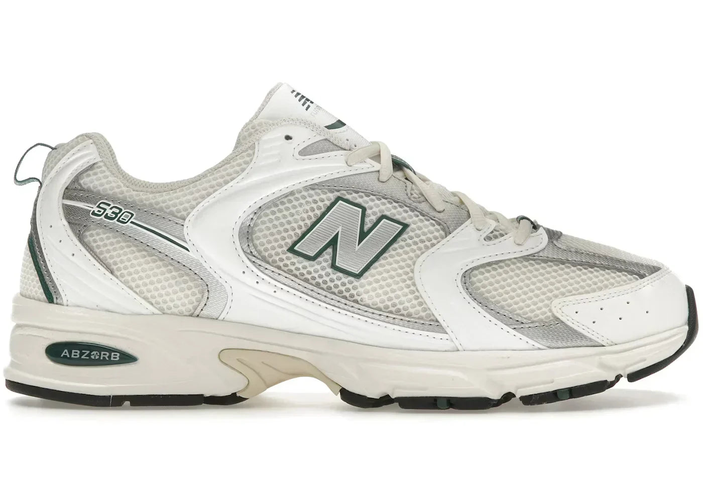 New Balance 530 Sea Salt White Marsh Green